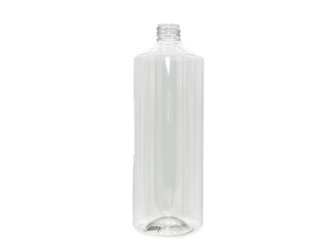 32 oz 28-410 Clear PET Cylinder Round
