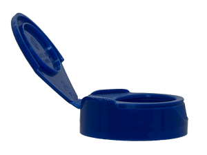 33-400 Smooth Blue Supplement Cap Heat Induction Seal (HS) Liner