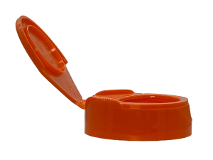 33-400 Smooth Orange Supplement Cap Heat Induction Seal (HS) Liner