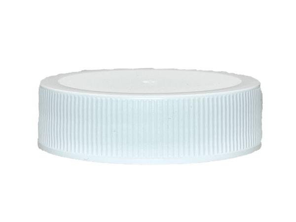 38-400 Ribbed White Continuous Thread Cap Foam Liner