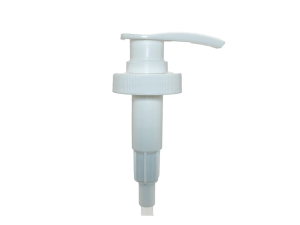 38-400 Ribbed White Lotion Pump