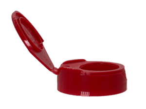 38-400 Smooth Red Supplement Cap Pressure Sensitive (PS) Liner