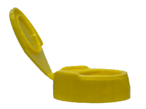 38-400 Smooth Yellow Supplement Cap Heat Induction Seal (HS) Liner