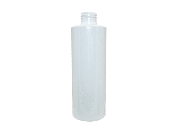 4 oz 20-410 White PET Cylinder Round