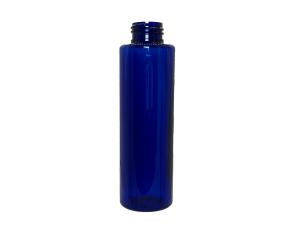 4 oz 24-410 Blue PET Cylinder Round
