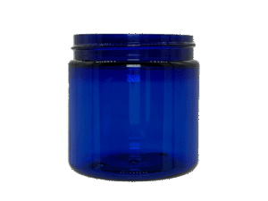 4 oz 70-400 Blue PET Single Wall Jar
