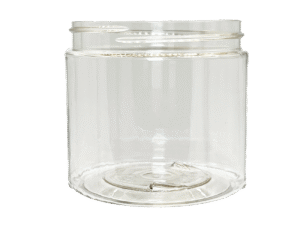 4 oz 70-400 Clear PET Single Wall Jar