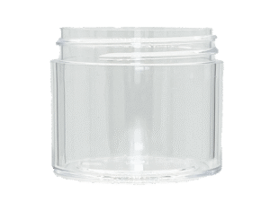 4 oz 70-400 Clear PS Thick Wall Jar