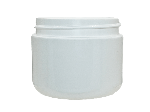 4 oz 70-400 White PP Double Wall Round Base Jar