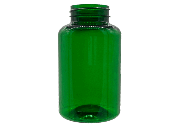 400 cc 45-400 Green PET Packer Bottle