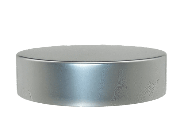 45-400 Metal Overshell Matte Silver Continuous Thread Cap Foam Liner