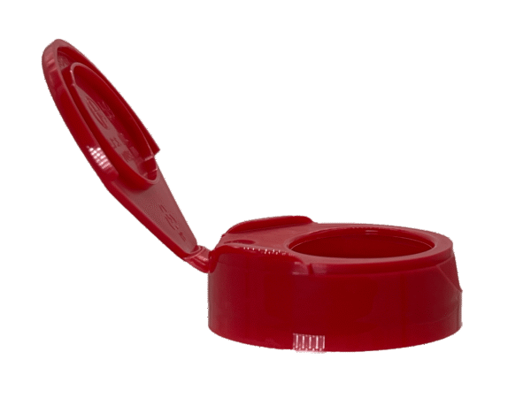 45-400 Smooth Red Supplement Cap Unlined