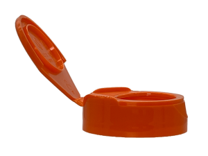 53-400 Smooth Orange Supplement Cap Pressure Sensitive (PS) Liner