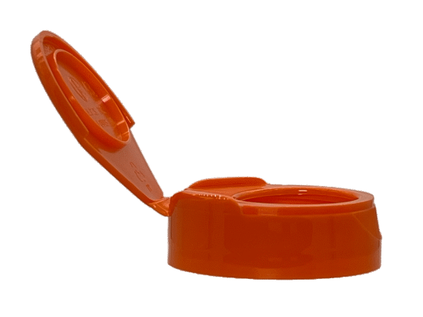 53-400 Smooth Orange Supplement Cap Pressure Sensitive (PS) Liner