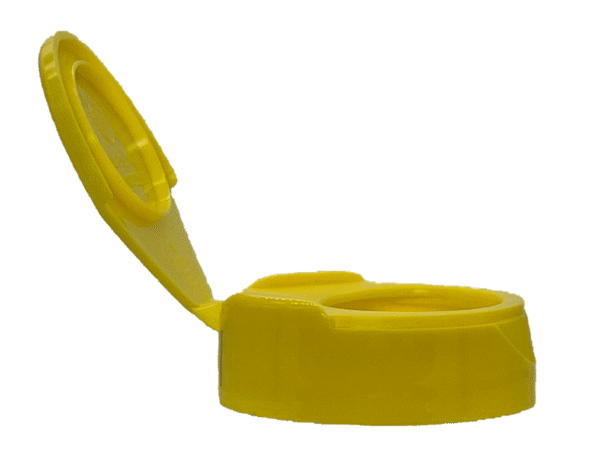 53-400 Smooth Yellow Supplement Cap Pressure Sensitive (PS) Liner