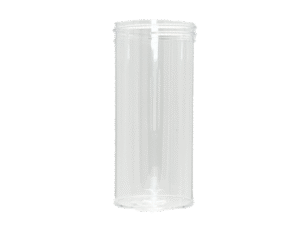 6 oz 63-400 Clear PS Single Wall Jar