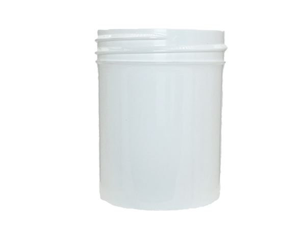 6 oz 63-400 White PP Single Wall Jar