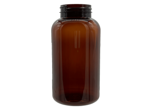 625 cc 53-400 Amber PET Packer Bottle