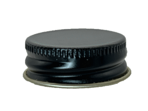 70-400 Metal Black Continuous Thread Cap Heat Induction Seal (HS) Liner