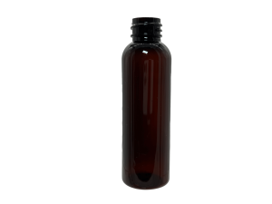 8 oz 24-410 Amber PET Bullet Round