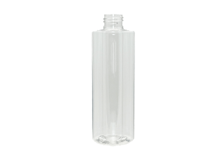 8 oz 24-410 Clear PET Cylinder Round