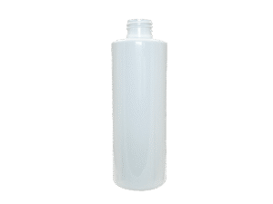 8 oz 24-410 White PET Cylinder Round