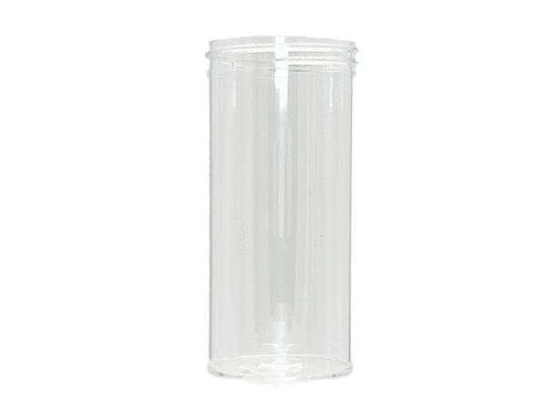 8 oz 63-400 Clear PS Single Wall Jar