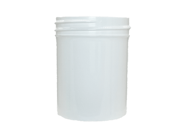 8 oz 63-400 White PP Single Wall Jar