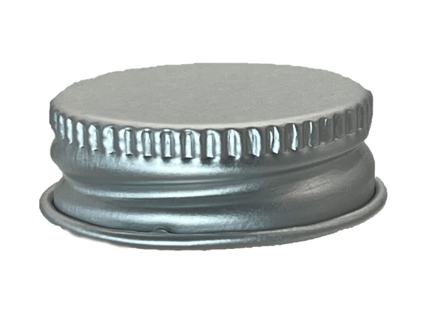 89-400 Metal Silver Continuous Thread Cap Heat Induction Seal (HS) Liner