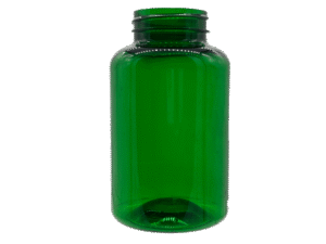 900 cc 53-400 Green PET Packer Bottle
