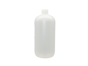 12 oz 24-410 Natural HDPE Boston Round