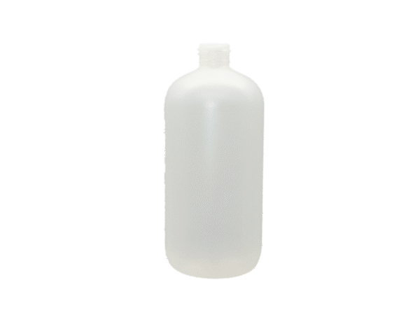 16 oz 24-410 Natural HDPE Boston Round