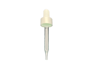 20-410 Metal Overshell Matte Silver Dropper