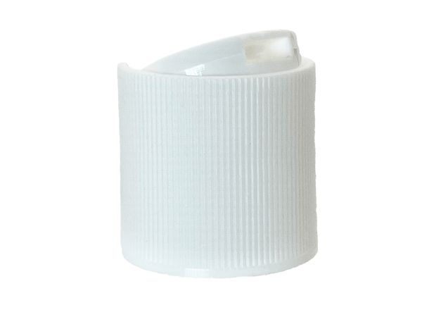 20-410 Ribbed White Disc Cap Heat Induction Seal (HS) Liner