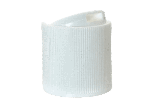 24-410 Ribbed White Disc Cap Heat Induction Seal (HS) Liner