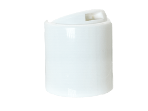 24-410 Smooth White Disc Cap Unlined