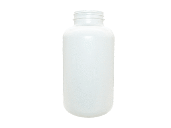 500 cc 45-400 White HDPE Packer Bottle