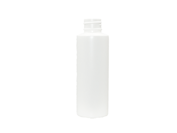 6 oz 24-410 White HDPE Cylinder Round