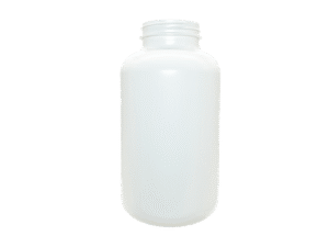 900 cc 53-400 White HDPE Packer Bottle
