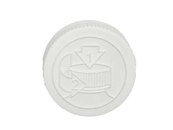 20 400 child resistant cap pressure sensitive liner
