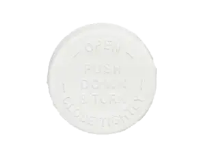 22-400-white-child-resistant-cap-heat-induction