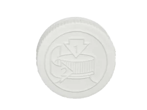 24 400 pictorial child resistant cap foam liner